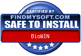BioWIN rated by FindMySoft